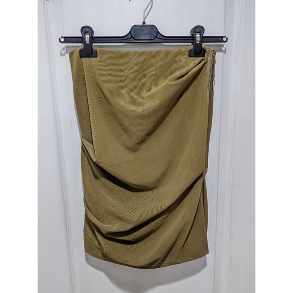 Sandra Angelozzi | Ruched Mesh Skirt - Picture 1 of 8